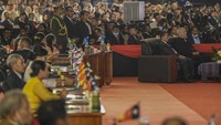 Pelantikan Jose Ramos Horta menjadi presiden Timor Leste periode 2022-2027 digelar pada Kamis (19/5) malam di Tasi-Tolu, Dili, Timor Leste.