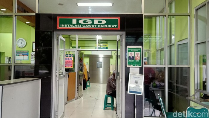 Suasaa di IGD di RSUD Hj Anna Lasmanah Banjarnegara, Jumat (20/5/2022).