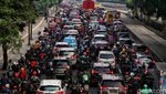Kemacetan Sempat Turun Drastis, Kini Sudirman-Thamrin Kusut Lagi