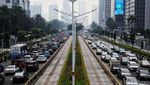 Kemacetan Sempat Turun Drastis, Kini Sudirman-Thamrin Kusut Lagi