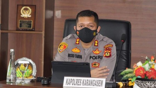 Kapolres Karangasem AKBP Ricko AA Taruna