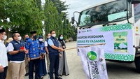 Pelepasan ekspor 1 kontainer 20 feet sebanyak 19 Ton menuju Riyadh, Arab Saudi itu dipimpin oleh Gubernur DKI Jakarta, Anies Baswedan dengan didampingi Direktur Utama PT Food Station Tjipinang Jaya Pamrihadi Wiraryo.