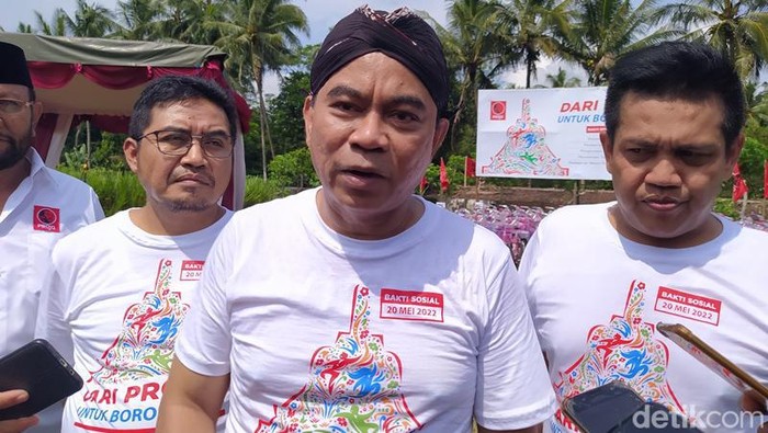 Ketua Umum Projo, Budi Arie Setiadi di kawasan Borobudur, Magelang, Jumat (20/5/2022).