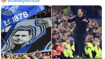 Frank Lampard disebut telah menginspirasi kebangkitan Everton. Foto: Twitter