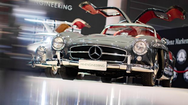 Mercedes-Benz 300 SL Coupe from 1955 (picture alliance via Getty Image/picture alliance)