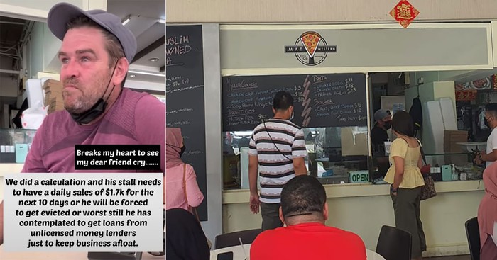 Orang Sukarela Datang ke Kedai yang Sepi dan Borong Pizza untuk Bantu Penjualnya
