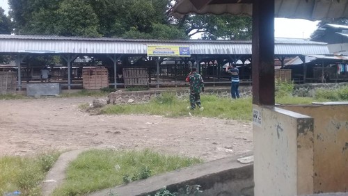 Pasar Hewan Selagalas yang ditutup