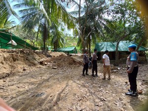Tambang Emas Ilegal di Lombok Tengah Ditutup Paksa