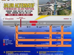 Perbaikan Jalan Pantura Demak 23 Mei-4 Juli, Ini Rute Alternatifnya