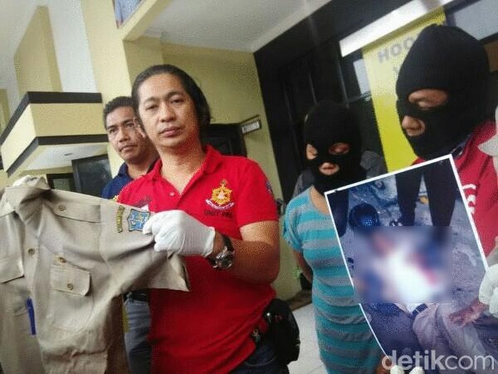 Polisi membeberkan barang bukti dan tersangka