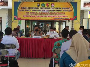 Ribuan Personel Akan Amankan Pilkades Sidoarjo, Perusuh Bakal Ditindak