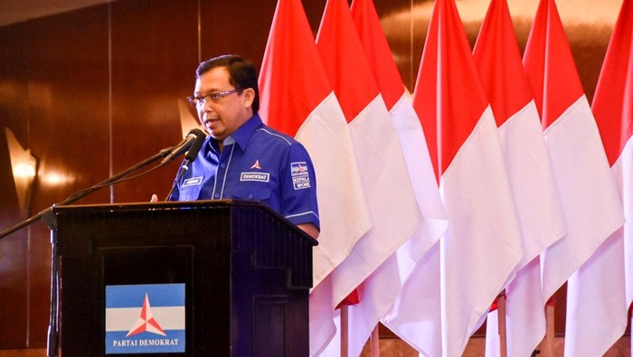 Potret Muscab Demokrat Jabar untuk Pemenangan 2024 Usai dilantik oleh Ketua Umum Partai Demokrat AHY, DPD Partai Demokrat Provinsi Jawa Barat langsung tancap gas menjalankan mesin partai. Salah satunya dengan melaksanakan Musyawarah Cabang (Muscab) serentak se-Jawa Barat, Jumat (20/5) yang berlangsung di Hotel Panghegar Kota Bandung.