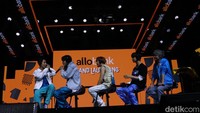 Dipandu Indra Herlambang dan Astrid Tiar, masing-masing member NCT Dream ditantang buat main games bernama Bisik-bisik. Mereka diminta untuk duduk berurutan dan menggunakan headphone. Permainan dimulai dari Chenle kemudian kata kuncinya disampaikan ke Jisung, Jaemin, Jeno, hingga Renjun.