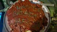 Kue ulang tahun bertema Harry Potter. Tapi kok nggak keliatan ya? Dok. Boredpanda