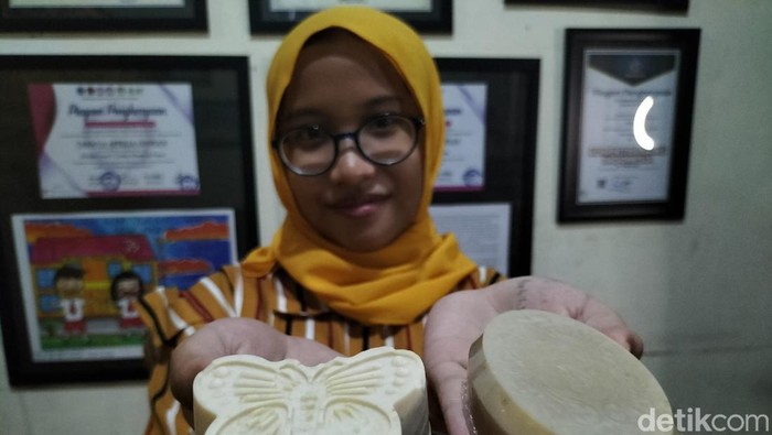 Sabun herbal lerak dan porang