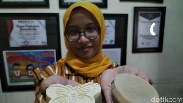 Sabun herbal lerak dan porang