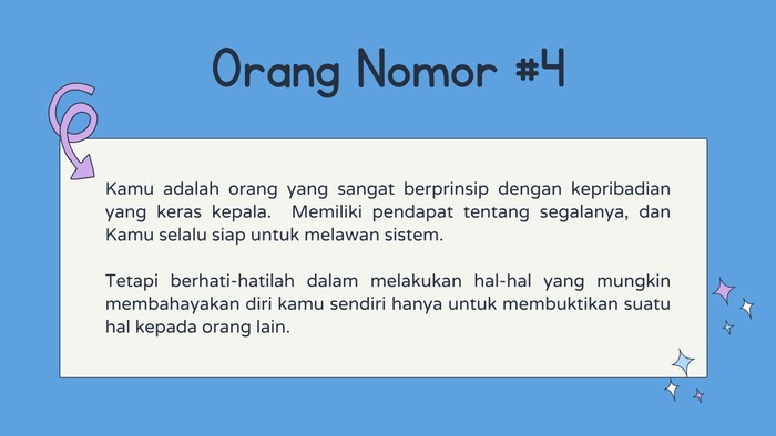Pilih Satu Orang yang Paling Malang, Pilihan Kamu Menggambarkan Kepribadian