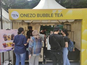 Manis Segar Dirty Brown Sugar Milk Tea Bisa Dicicipi di Allo Fest