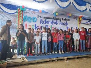 Bupati Manggarai Hadiri HUT Kelompok Anak Laskar Pelangi-Topak