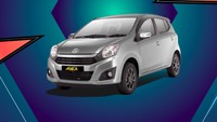 Setingkat di atasnya terdapat Daihatsu Ayla 1.0 X MT dengan banderol Rp 129,7 juta. Foto: Astra Daihatsu Motor