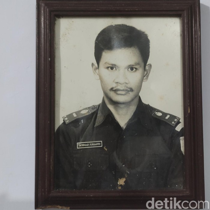 Foto Achmad Yurianto di rumah duka Kota Batu