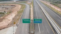 Sedangkan untuk pembebasan lahan telah mencapai 92,92 persen.