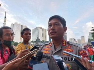 Polda Metro: Demo Buruh Hari Ini Tertib, Tak Ada Penyusup