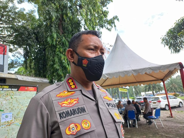 Kapolres Metro Jakarta Pusat, Kombes Komarudin (Anggi-detikcom)