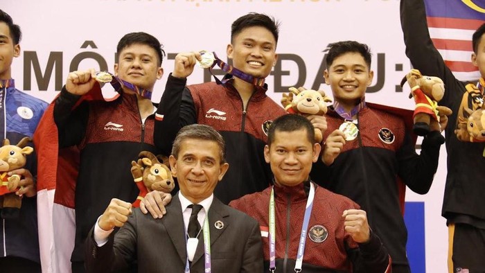 Atlet Karate Indonesia di SEA Games 2021
