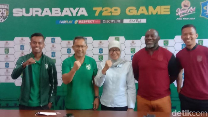 Konferensi pers jelang laga Persebaya Vs Persis Solo
