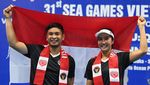 Momen Aldila/Christo Sukses Pertahankan Emas SEA Games