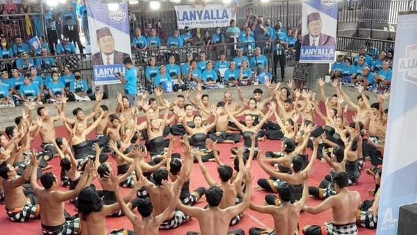 Pagelaran Budaya Bali di Deklarasi LaNyalla Maju Pilpres
