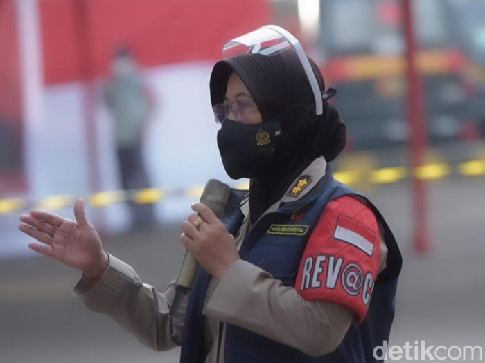Polisi wanita di Polda Jabar, AKBP Ani Rasiani.