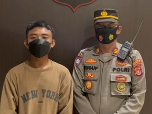 Pria Kendari yang Viral Ngaku Tukang Busur Panah Minta Maaf di Kantor Polisi