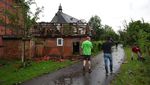 Sisa-sisa Kerusakan Usai Badai Melanda Kota di Jerman Barat