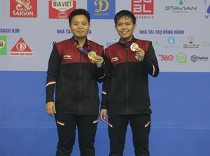 Karena Apriyani Kuatkan Siti Untuk Sabet Emas SEA Games 2021