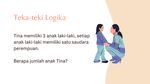 Kamu Genius Kalau Bisa Jawab Teka-teki Ini Kurang Dari 5 Menit