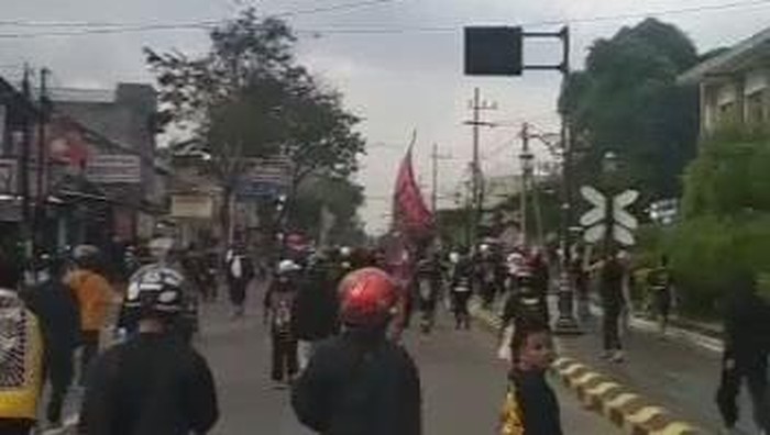 Bentrok pesilat di Kota Madiun