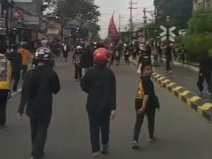 Dua Kelompok Massa Perguruan Silat di Madiun Terlibat Bentrok