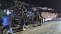 Kesaksian Ngerinya Bus Maut Tabrak Kendaraan-Rumah di Ciamis