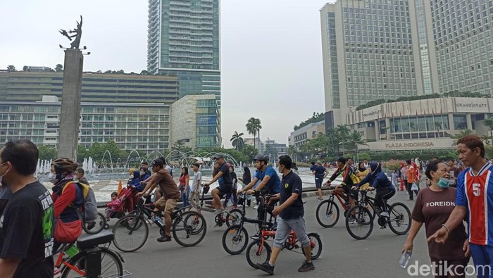 Car free day di Bundaran HI