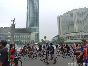 PKL Boleh Dagang di Luar Arena CFD Jakarta Akhir Pekan Ini