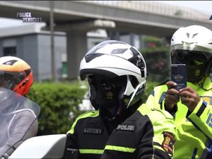 Pakai Helm ke Mana pun Naik Motor! Polisi Bisa Tilang Pakai Kamera HP di Mana Saja