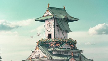 Hal yang paling sulit saat dia membuat ilustrasi digital ini adalah menemukan gambar yang bagus untuk dibuat. Foto: Zak Eazy