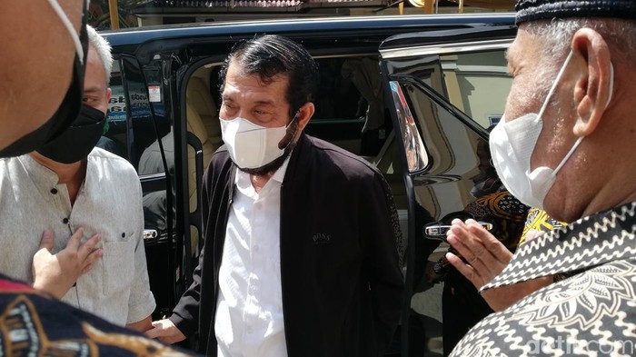 Ketua MK Anwar Usman saat berkunjung ke Solo, Minggu (22/5/2022).