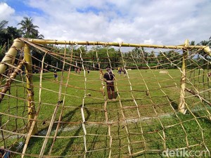Melihat Keseruan Liga Pisang di Borobudur Magelang