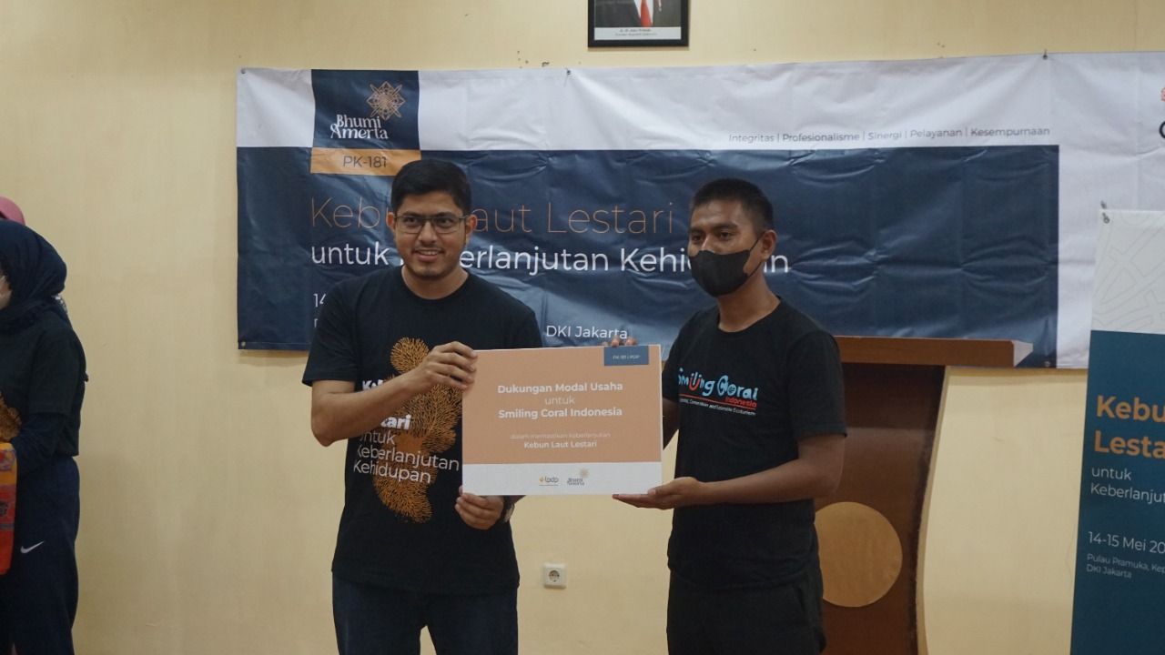 LPDP tanam terumbu karang di Kepulauan Seribu