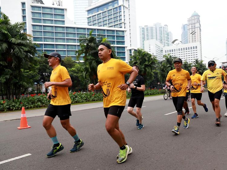 Mengintip Persiapan Pelari Jelang Maybank Marathon