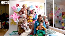 6 Pemotretan Nagita Slavina Bareng Geng Ibu & Bayi Sultan, Tampil Colorful