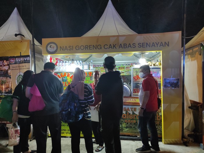 Nasi Goreng Cak Abas di Booth Allo Fest